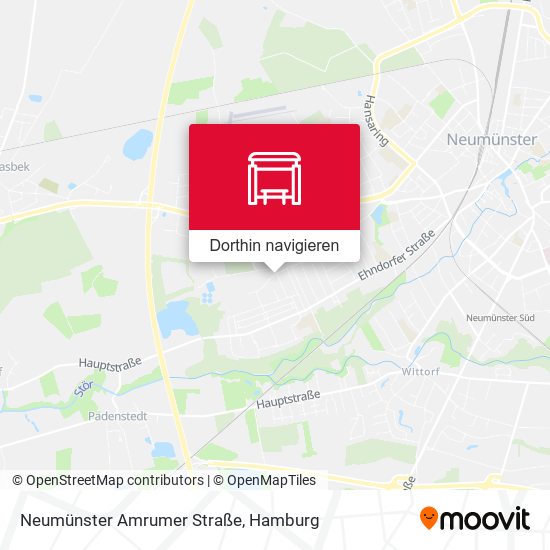 Neumünster Amrumer Straße Karte