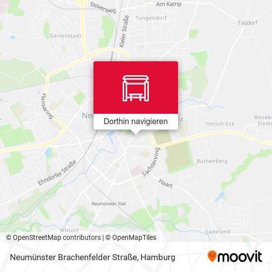 Neumünster Brachenfelder Straße Karte