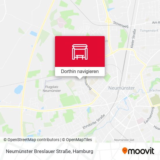 Neumünster Breslauer Straße Karte