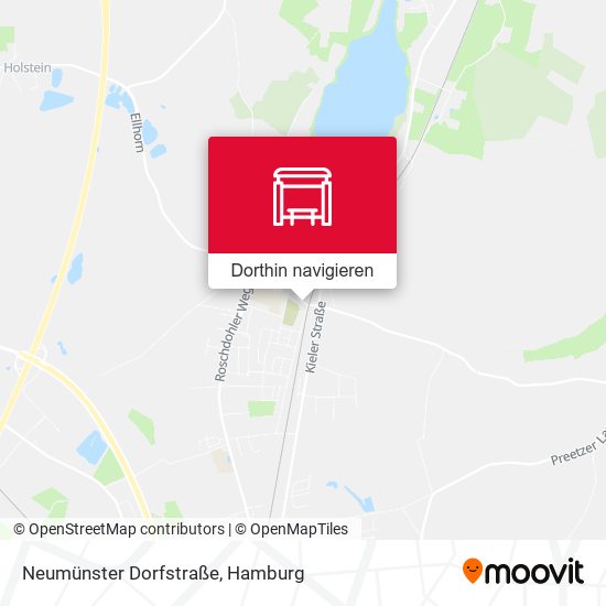 Neumünster Dorfstraße Karte