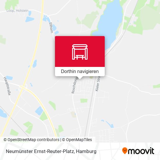 Neumünster Ernst-Reuter-Platz Karte