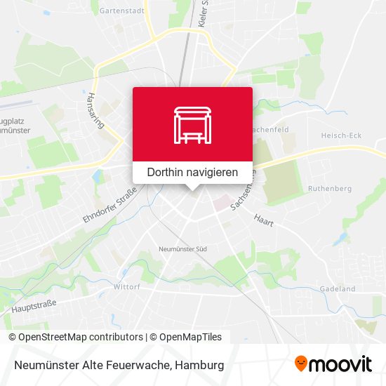 Neumünster Alte Feuerwache Karte