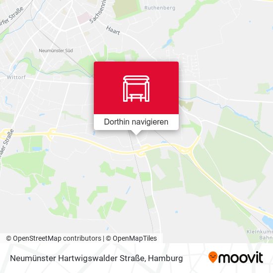 Neumünster Hartwigswalder Straße Karte