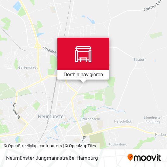 Neumünster Jungmannstraße Karte