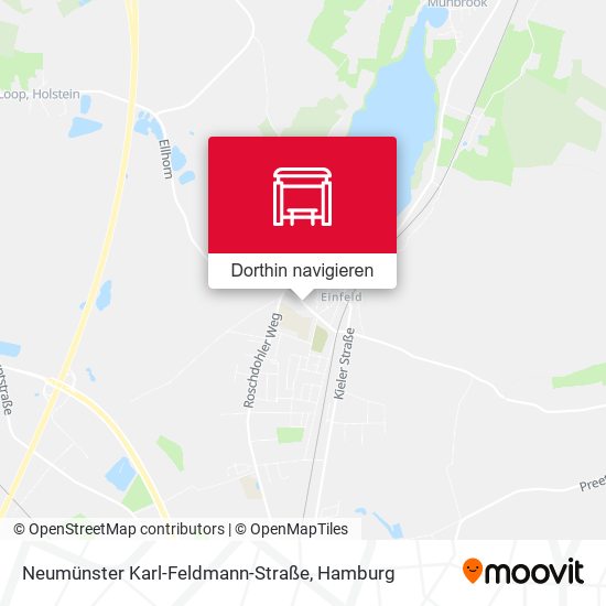 Neumünster Karl-Feldmann-Straße Karte