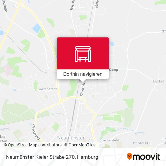 Neumünster Kieler Straße 270 Karte