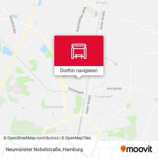Neumünster Nobelstraße Karte