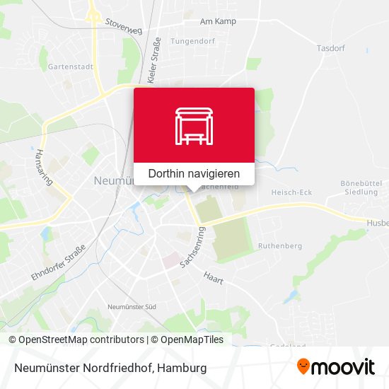 Neumünster Nordfriedhof Karte