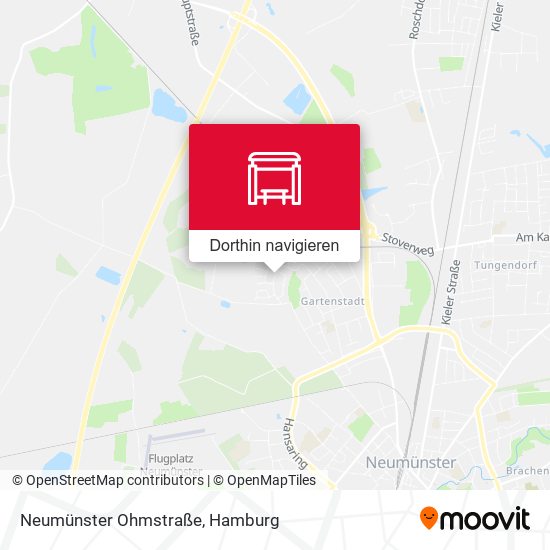 Neumünster Ohmstraße Karte