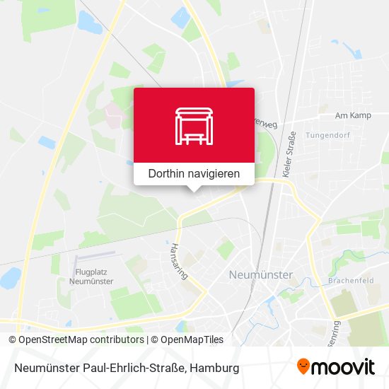 Neumünster Paul-Ehrlich-Straße Karte