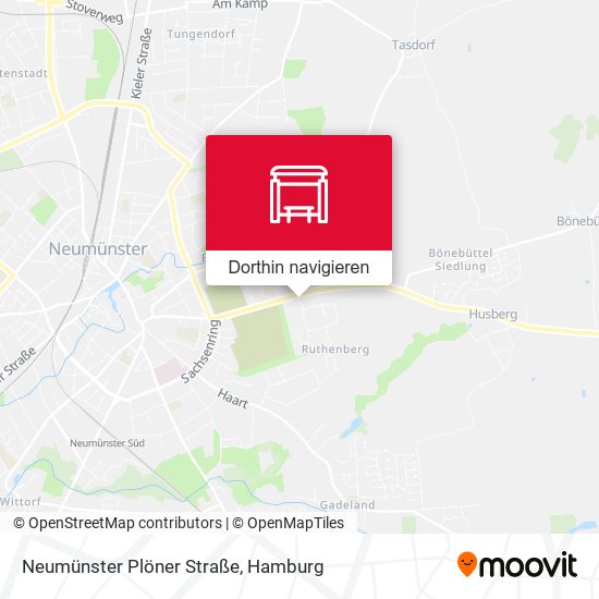 Neumünster Plöner Straße Karte