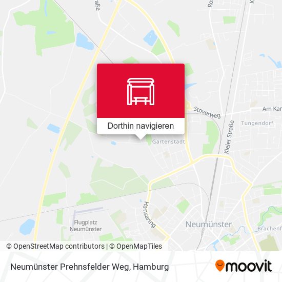Neumünster Prehnsfelder Weg Karte