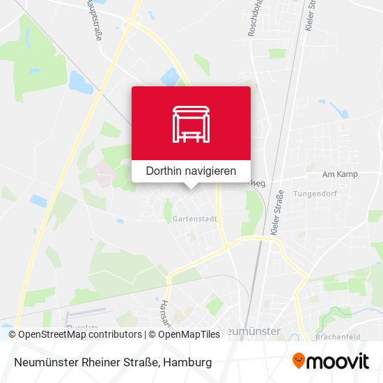 Neumünster Rheiner Straße Karte