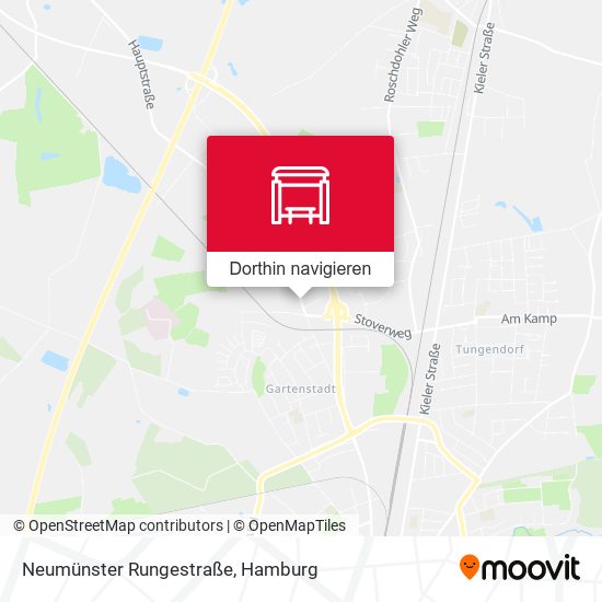 Neumünster Rungestraße Karte