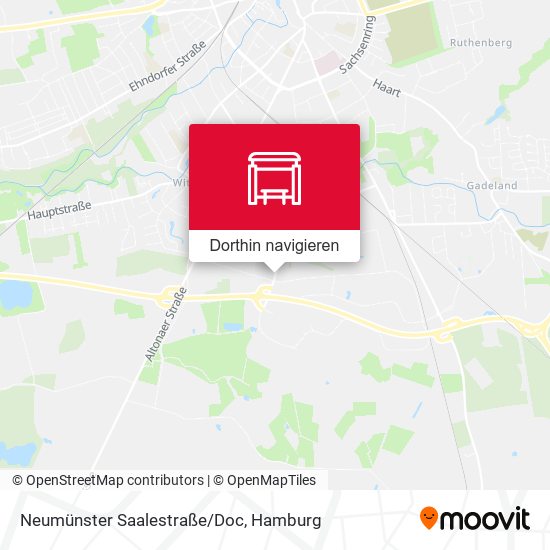 Neumünster Saalestraße/Doc Karte