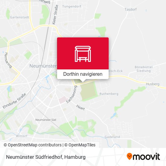 Neumünster Südfriedhof Karte