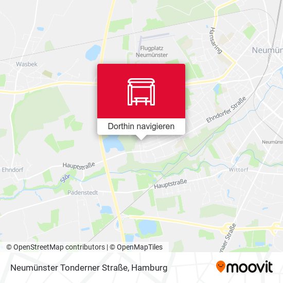 Neumünster Tonderner Straße Karte