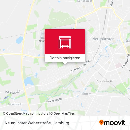 Neumünster Weberstraße Karte