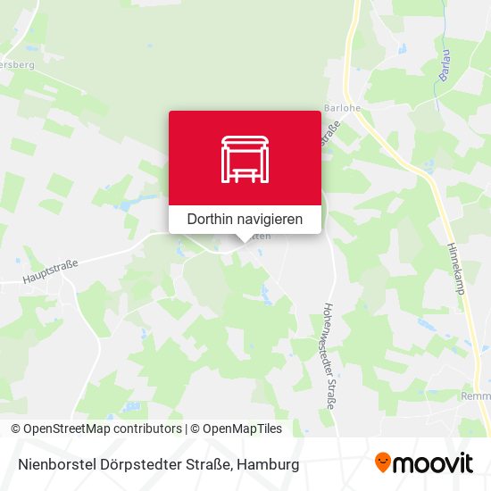 Nienborstel Dörpstedter Straße Karte