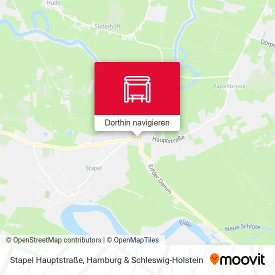 Stapel Hauptstraße Karte