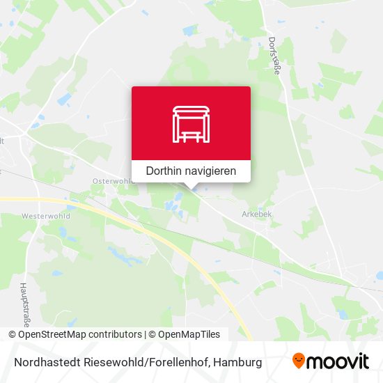 Nordhastedt Riesewohld / Forellenhof Karte