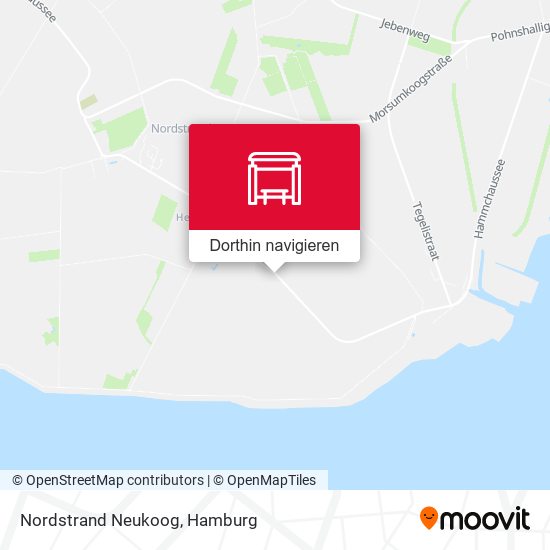 Nordstrand Neukoog Karte