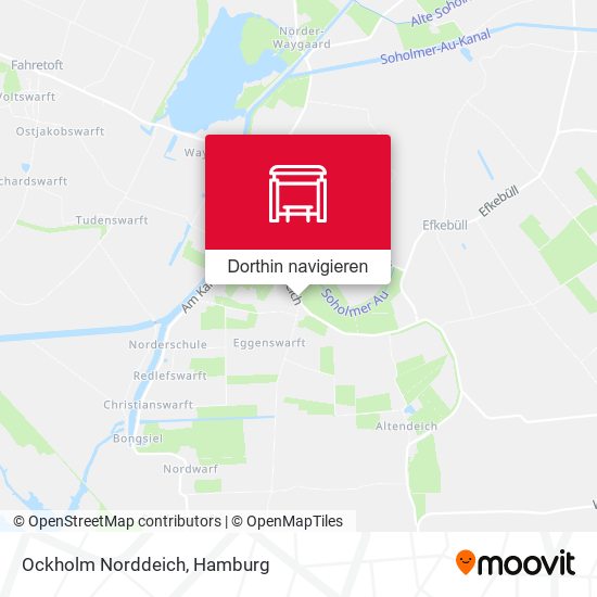 Ockholm Norddeich Karte