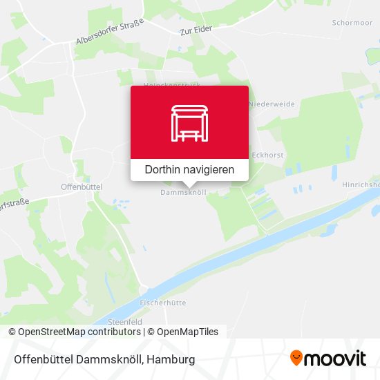 Offenbüttel Dammsknöll Karte
