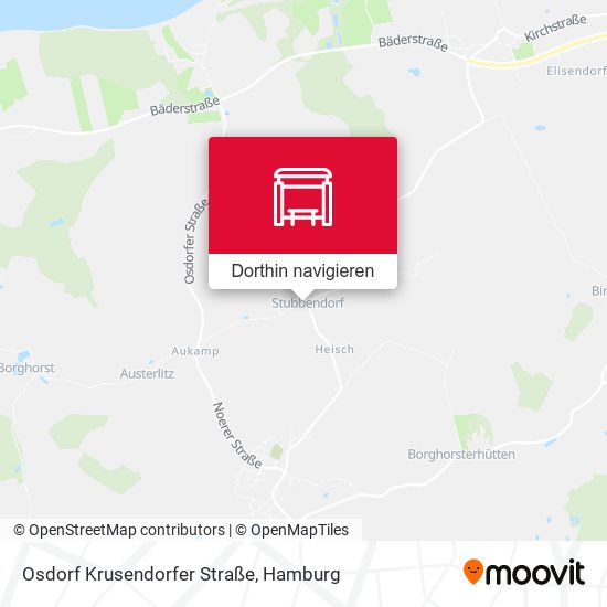 Osdorf Krusendorfer Straße Karte