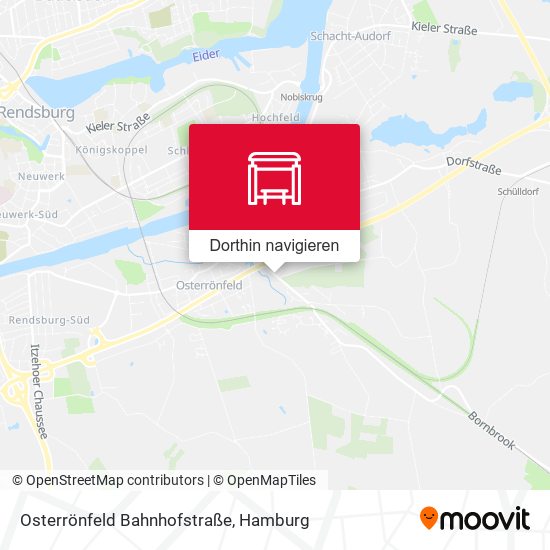Osterrönfeld Bahnhofstraße Karte