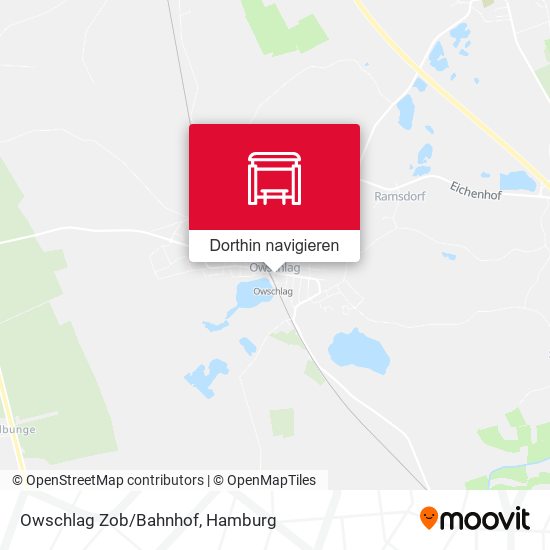 Owschlag Zob/Bahnhof Karte