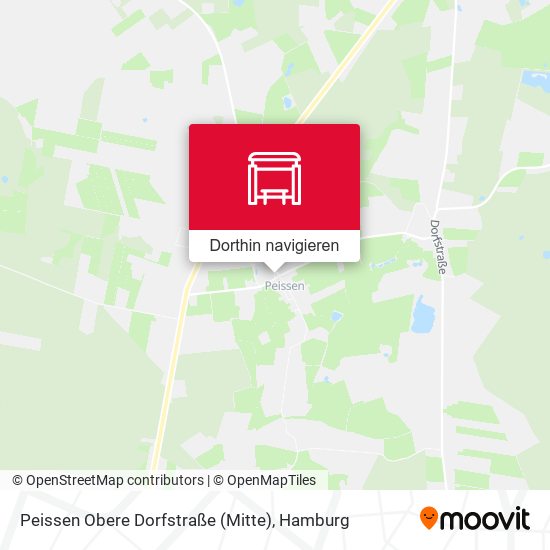 Peissen Obere Dorfstraße (Mitte) Karte
