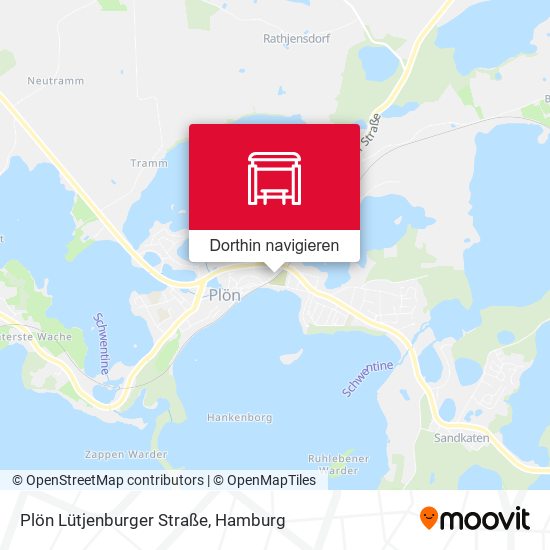 Plön Lütjenburger Straße Karte