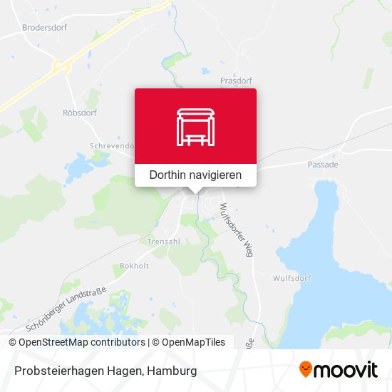 Probsteierhagen Hagen Karte