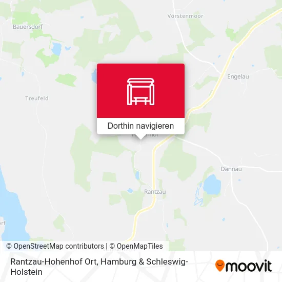 Rantzau-Hohenhof Ort Karte