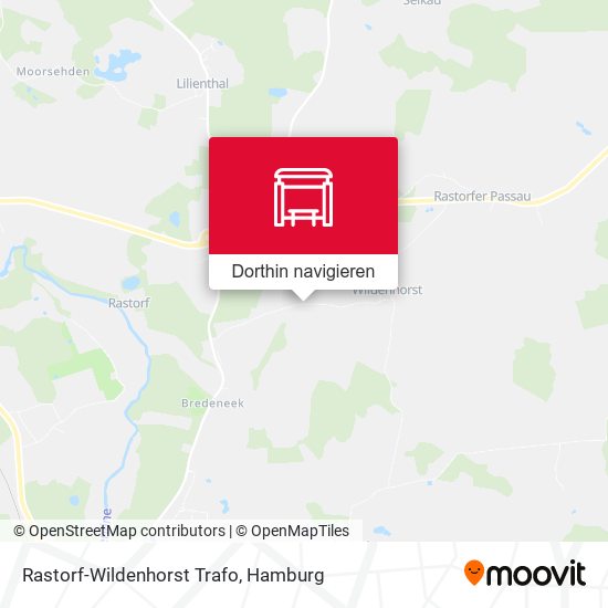 Rastorf-Wildenhorst Trafo Karte