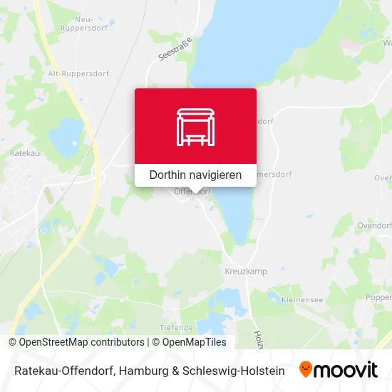 Ratekau-Offendorf Karte