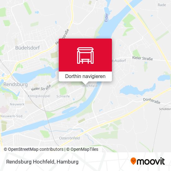 Rendsburg Hochfeld Karte