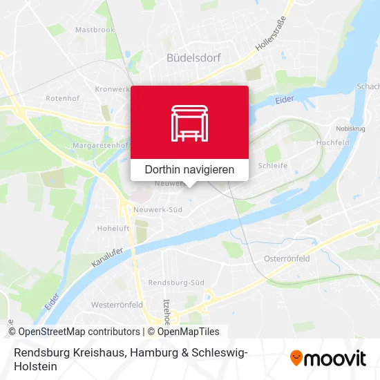 Rendsburg Kreishaus Karte