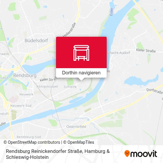 Rendsburg Reinickendorfer Straße Karte