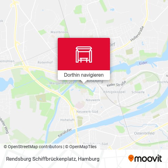 Rendsburg Schiffbrückenplatz Karte