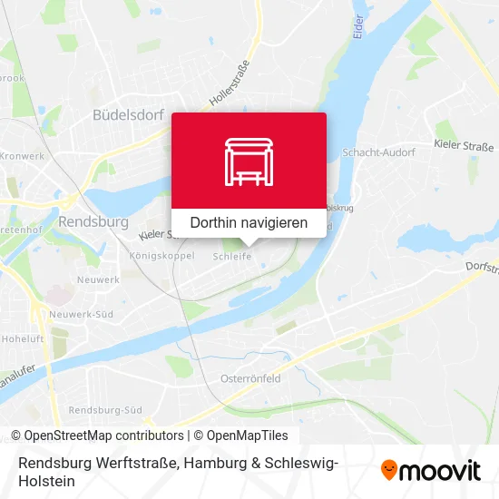 Rendsburg Werftstraße Karte