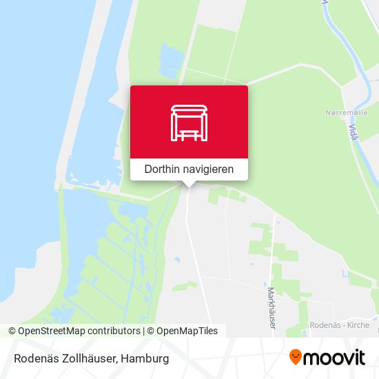 Rodenäs Zollhäuser Karte