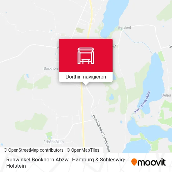 Ruhwinkel Bockhorn Abzw. Karte