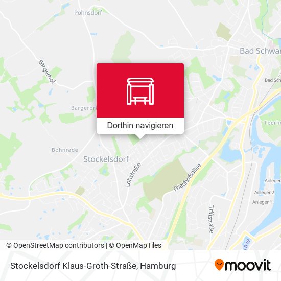 Stockelsdorf Klaus-Groth-Straße Karte