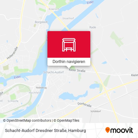 Schacht-Audorf Dresdner Straße Karte