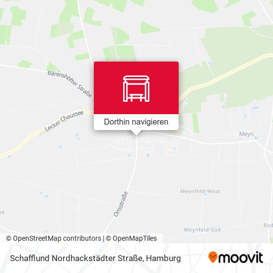 Schafflund Nordhackstädter Straße Karte