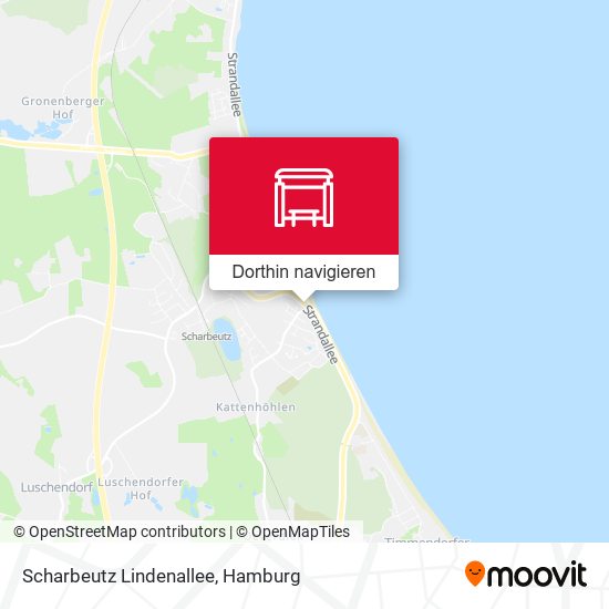 Scharbeutz Lindenallee Karte