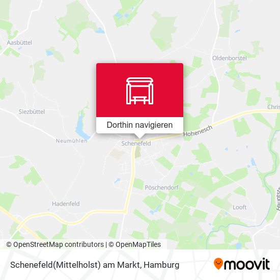 Schenefeld(Mittelholst) am Markt Karte