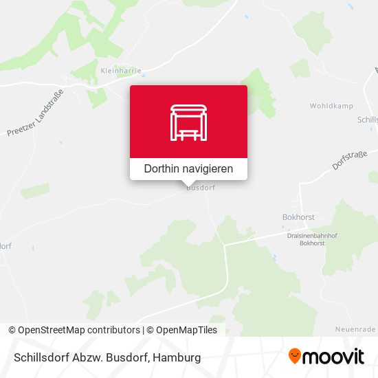 Schillsdorf Abzw. Busdorf Karte